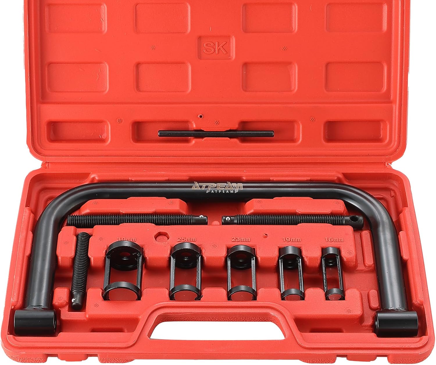 ATPEAM 12PC Valve Spring Compressor Tool Kit Auto Compression CClamp