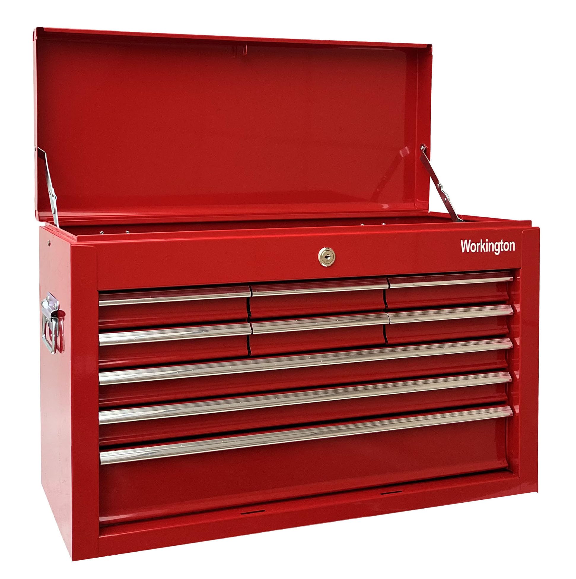 Amazon.co.jp: Workington ポータブルメタルツールチェスト 引き出し9