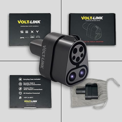 Miniatura 5 de Adaptador de carga CCS1 a Tesla de 250 KW - Solución de carga rápida EV para Tesla Model S, 3, X, Y - Compatible con estaciones de carga CCS1 -