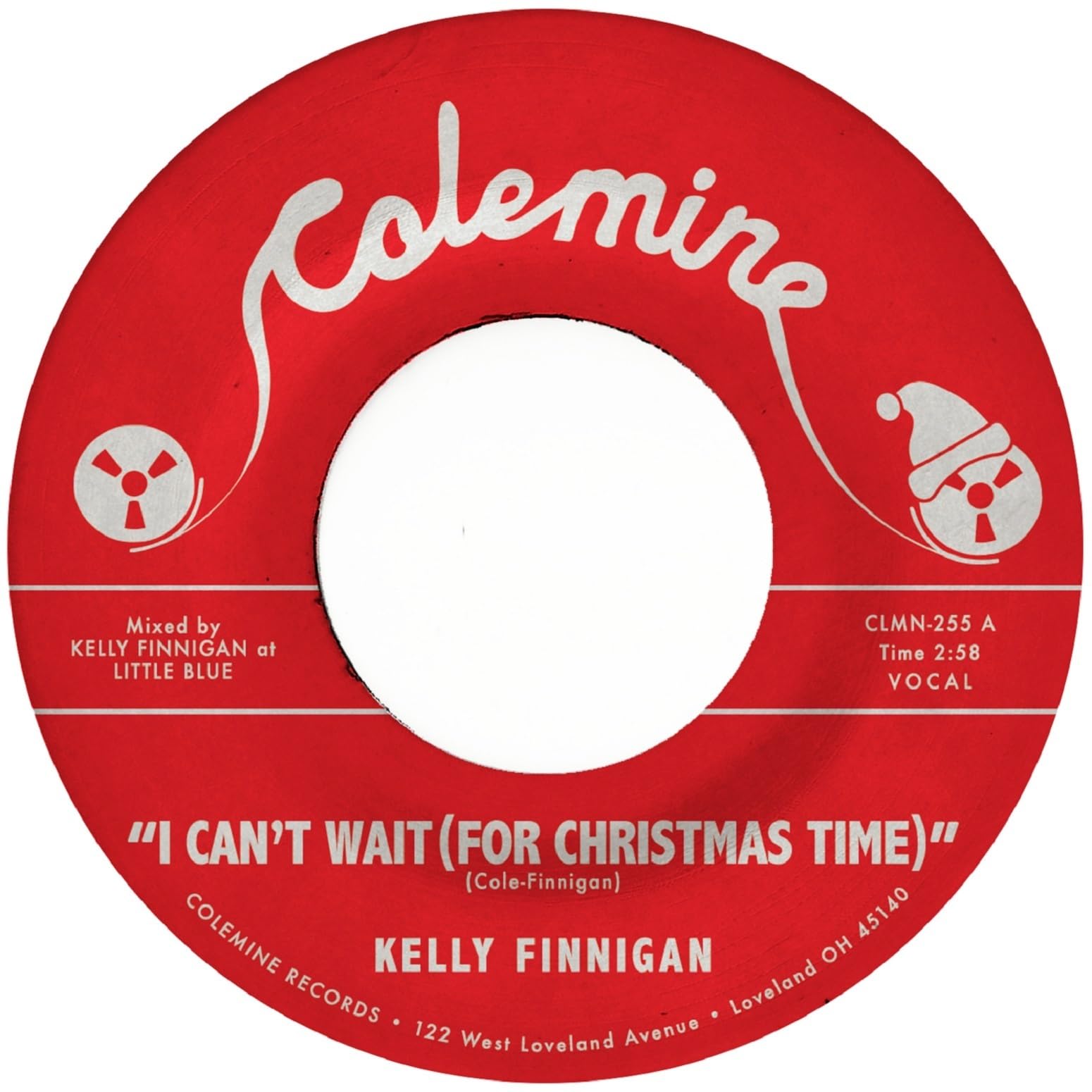 FINNIGAN, Kelly - I Can't Wait (For Christmas Time) - Vinyl (white vinyl 7"")