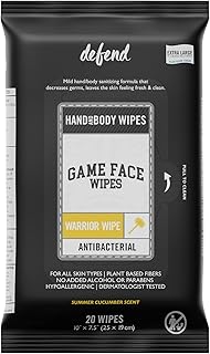 Game Face Toallitas antibacterianas Warrior -...