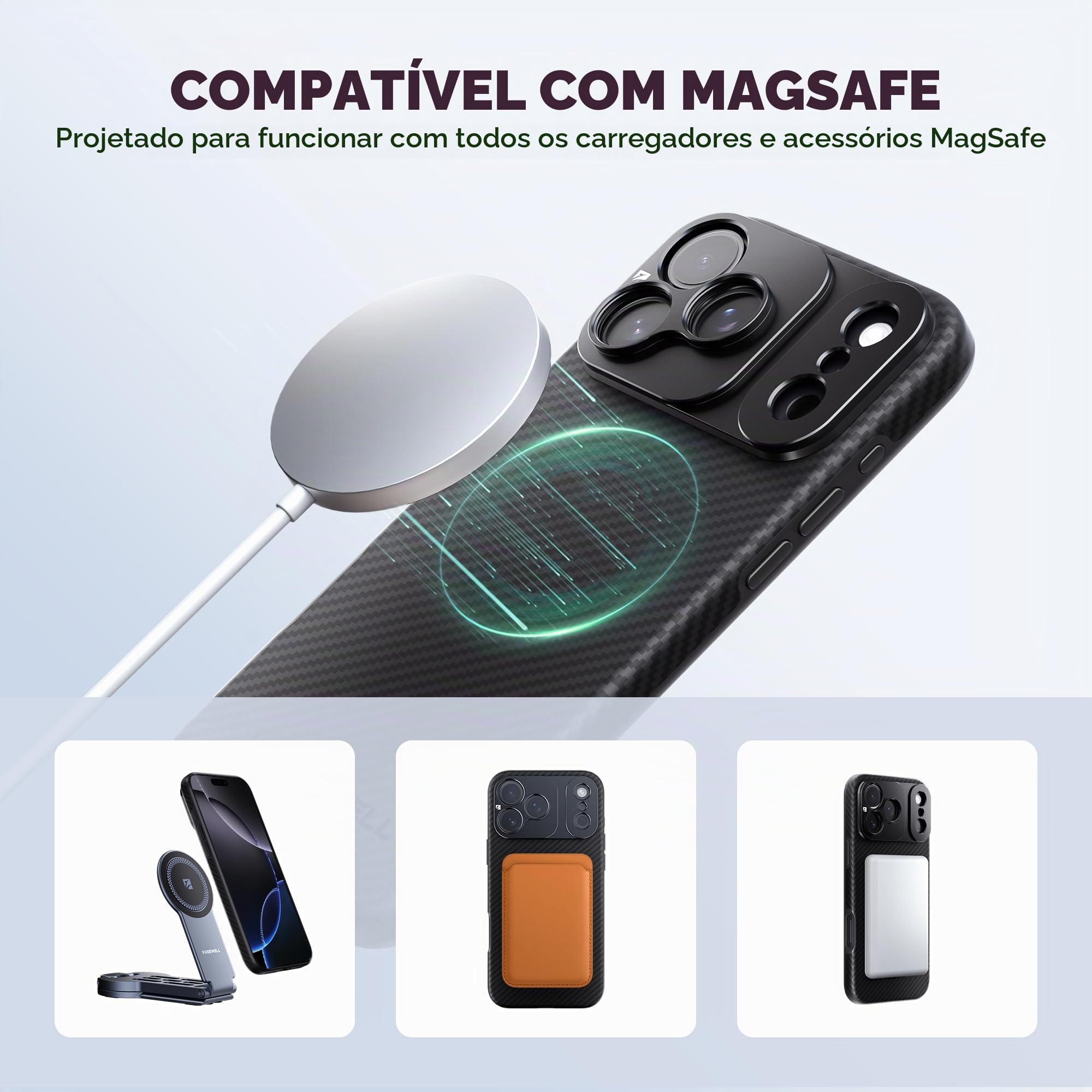 FREEWELL Capa Pro Filmmaker para telefone 17 Pro Max - filtro