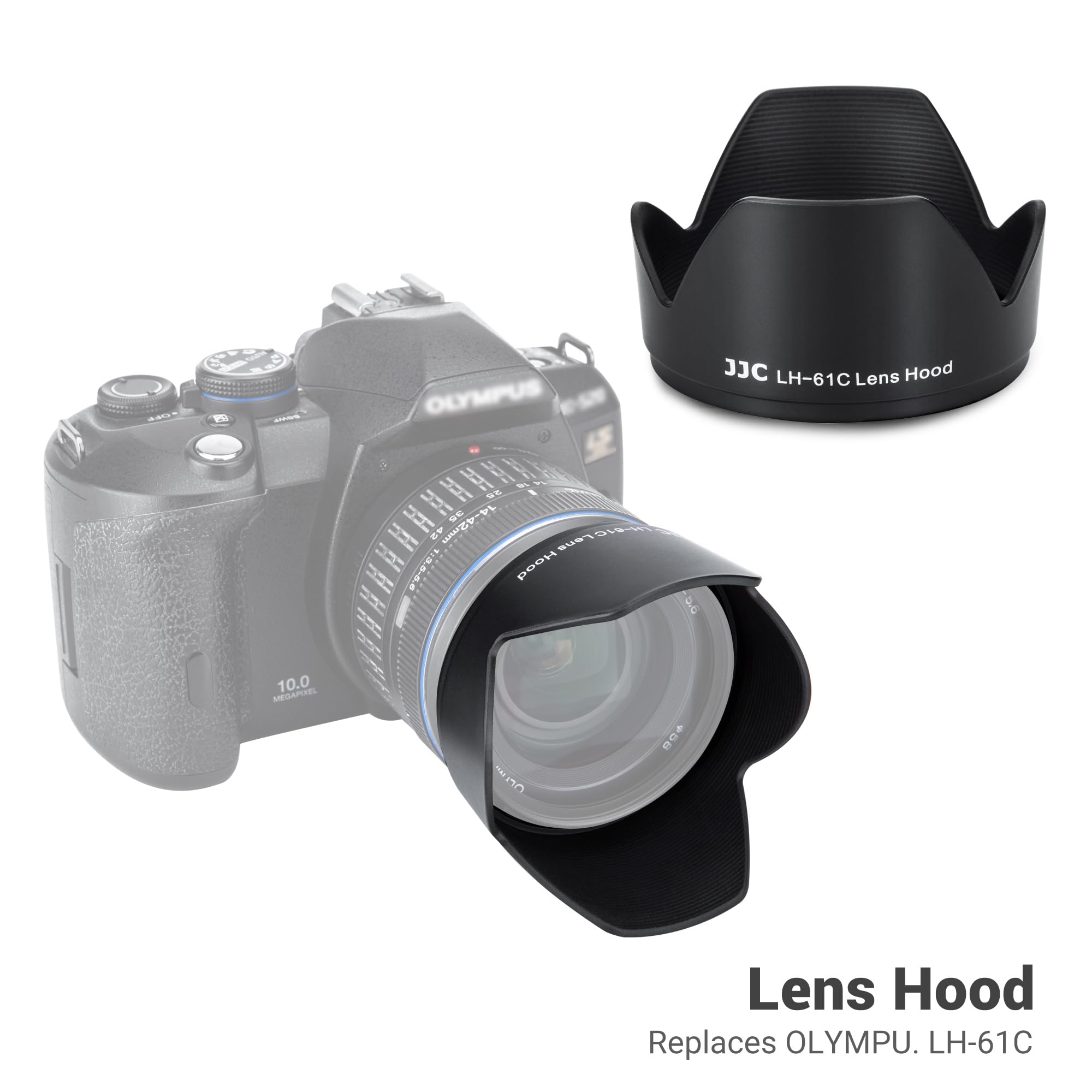 Amazon.com : JJC LH-61C Lens Hood Shade for Olympus Zuiko 14