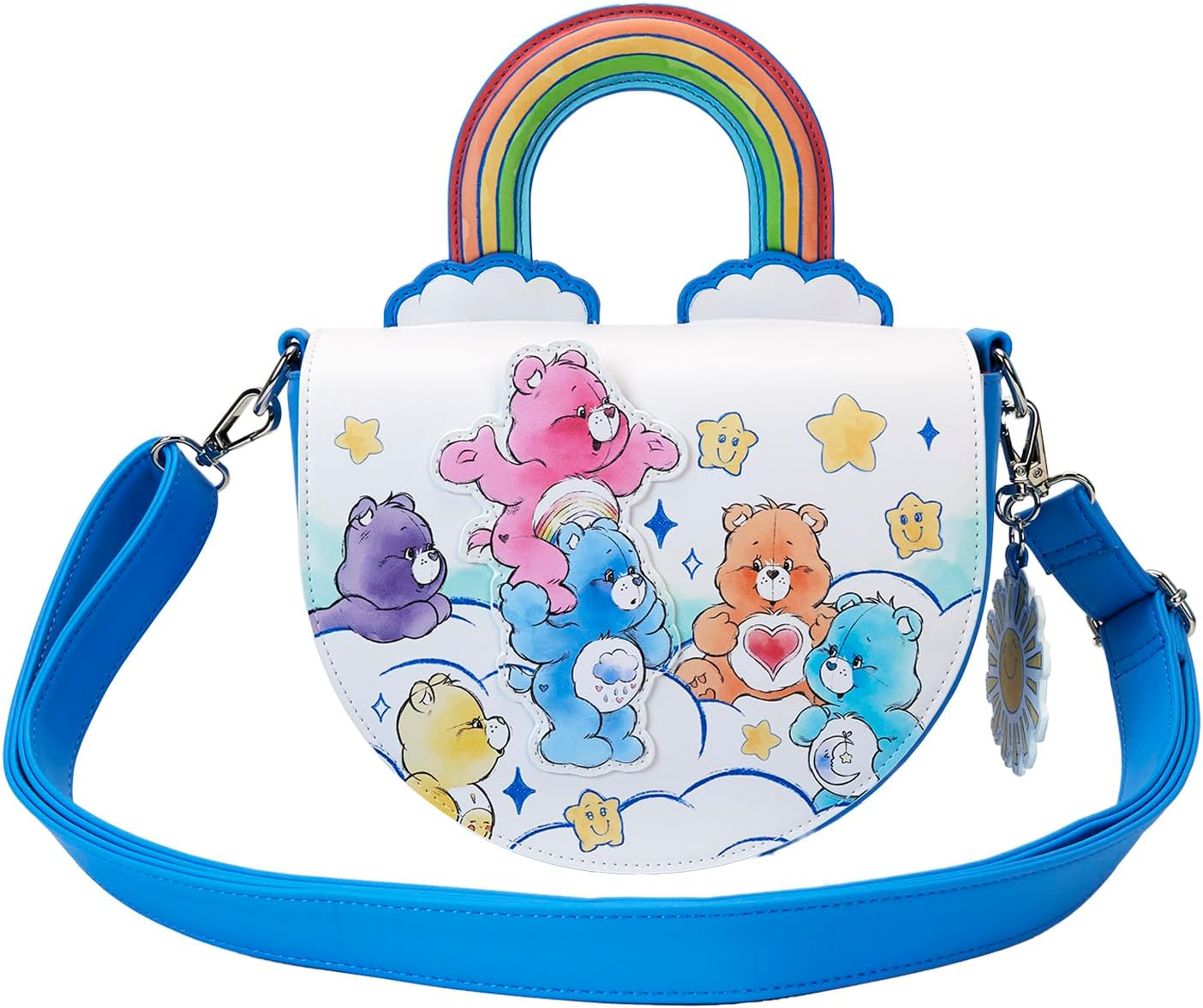 Loungefly Care Bears Rainbow Handle Crossbody Bag Care Bears Bags & Backpacks - Image 9