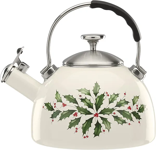 Lenox 892561 Holiday Tea Kettle, Christmas Theme
