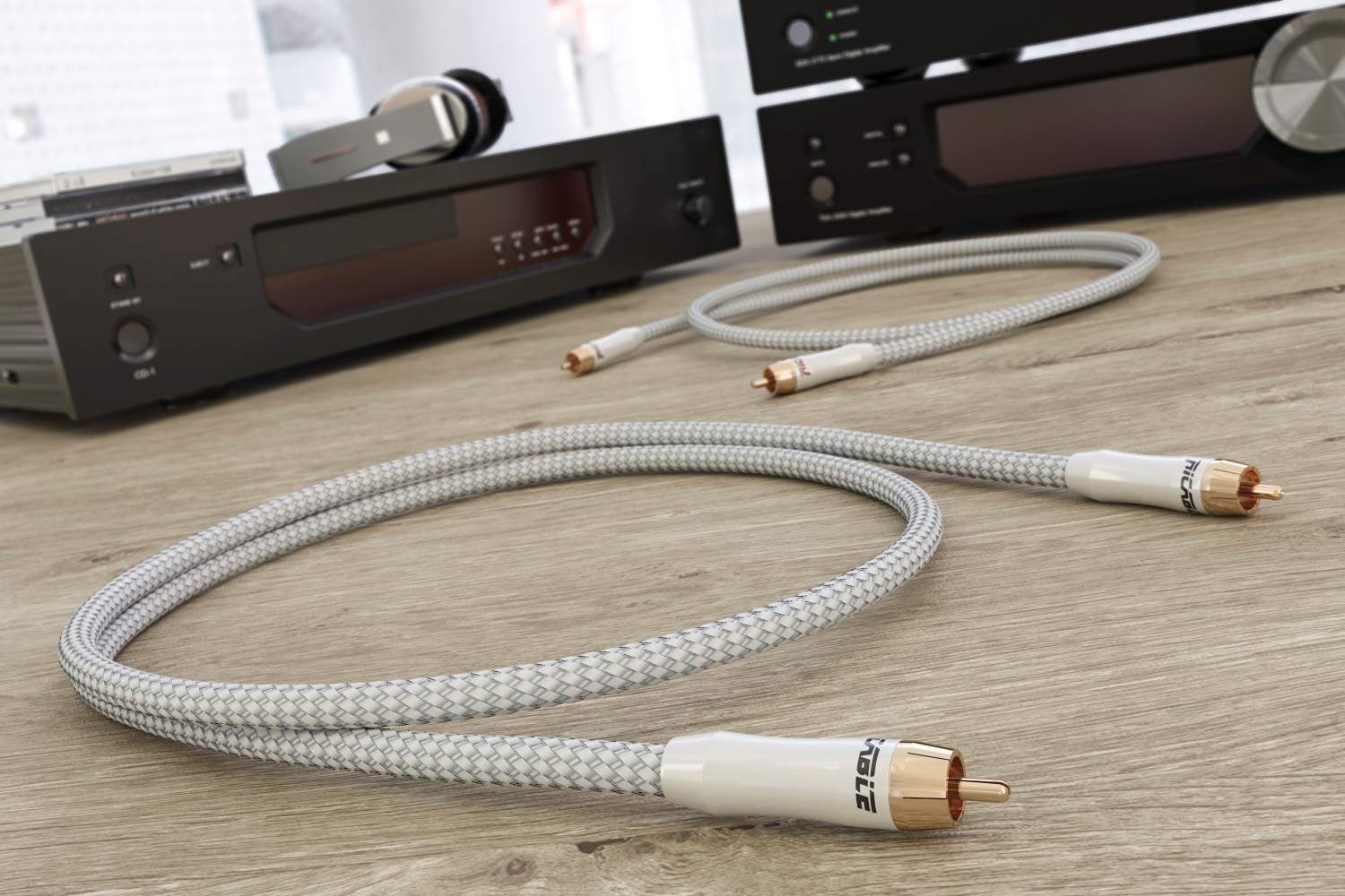 Ricable PR1 Primus Signal 2 x 1 mt - Cavo Hi-Fi Audio Stereo RCA di segnale