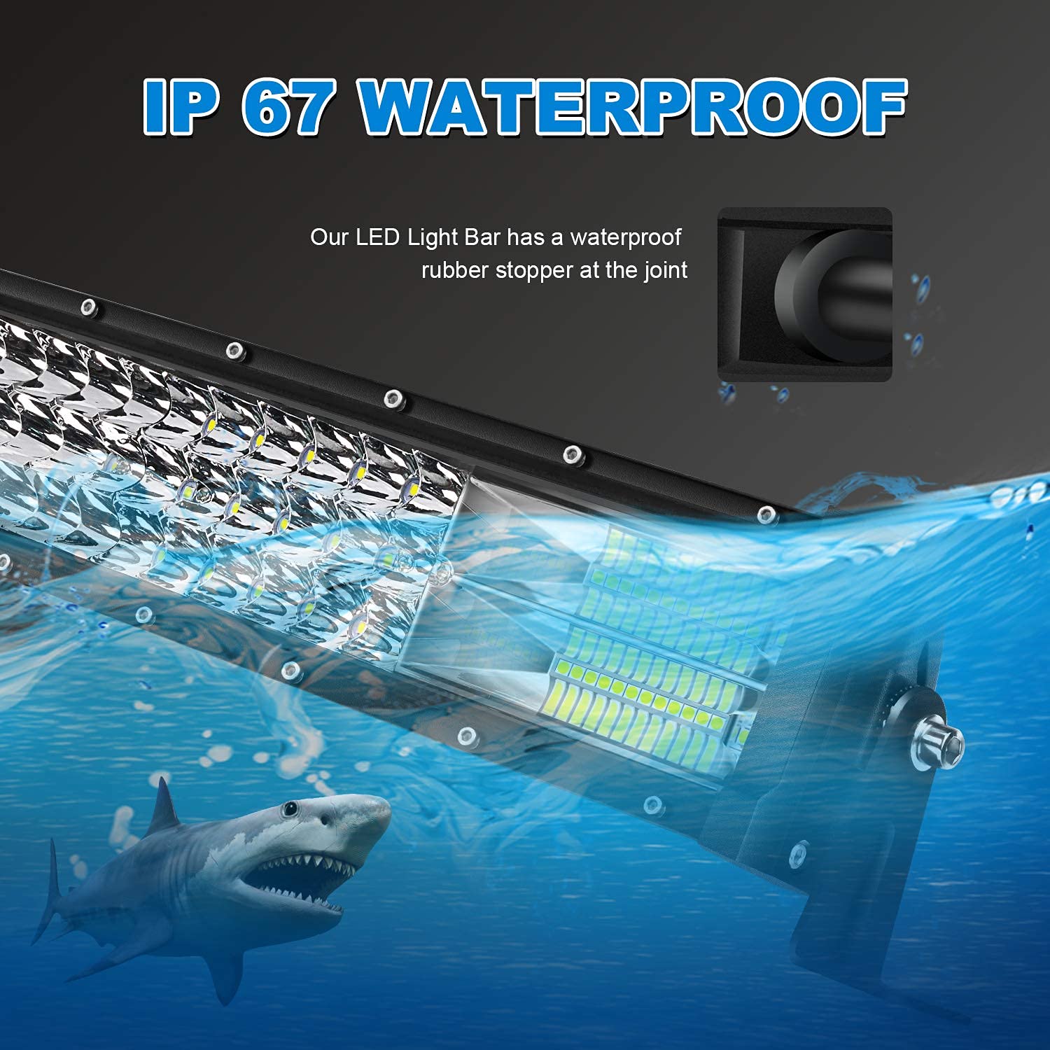 Amazon.co.jp: 50インチ LEDライトバー 湾曲型 T-Former 3列 Amazon.co.jp: 50インチ LEDライトバー 湾曲型 T-Former 3列