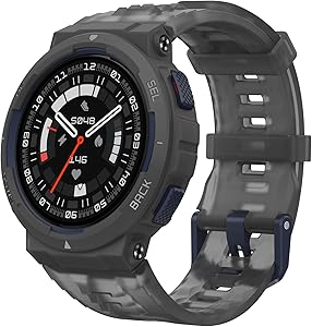 Amazfit Active Edge (46mm) Smartwatch with Sports and Fitness Design, Rugged and Stylish, GPS, AI Health Trainer, Sport Ou…