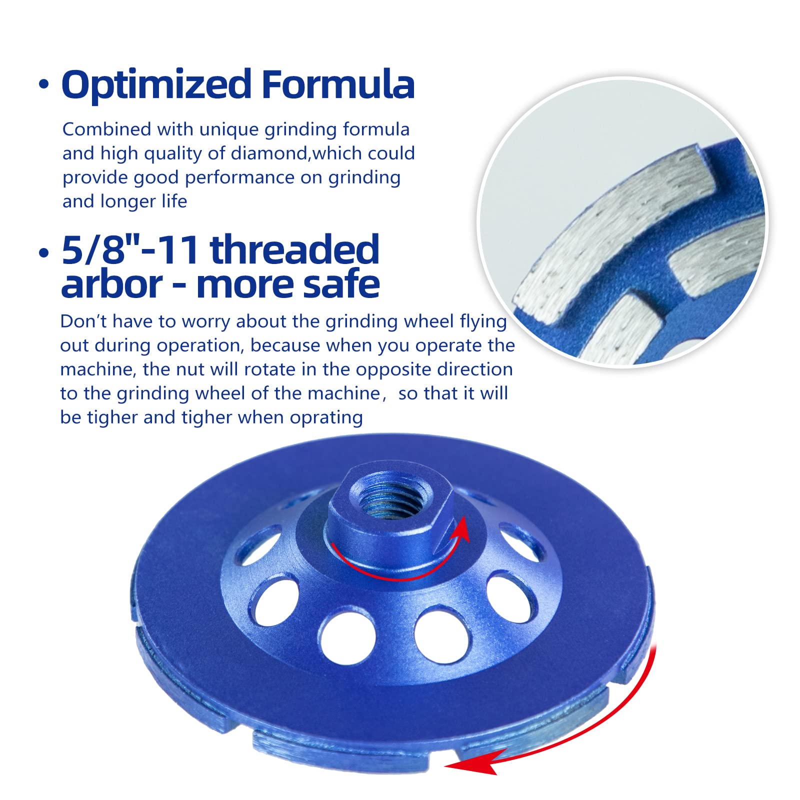 SALI Diamond Grinding Wheels - Coating Removal -4