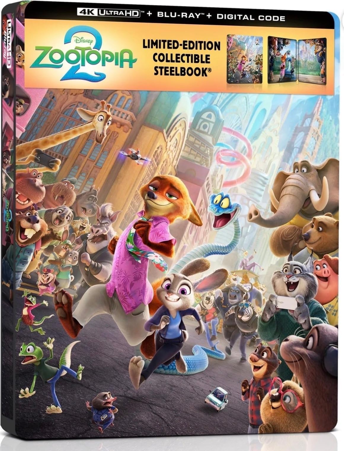 Zootopia 2 4K SteelBook