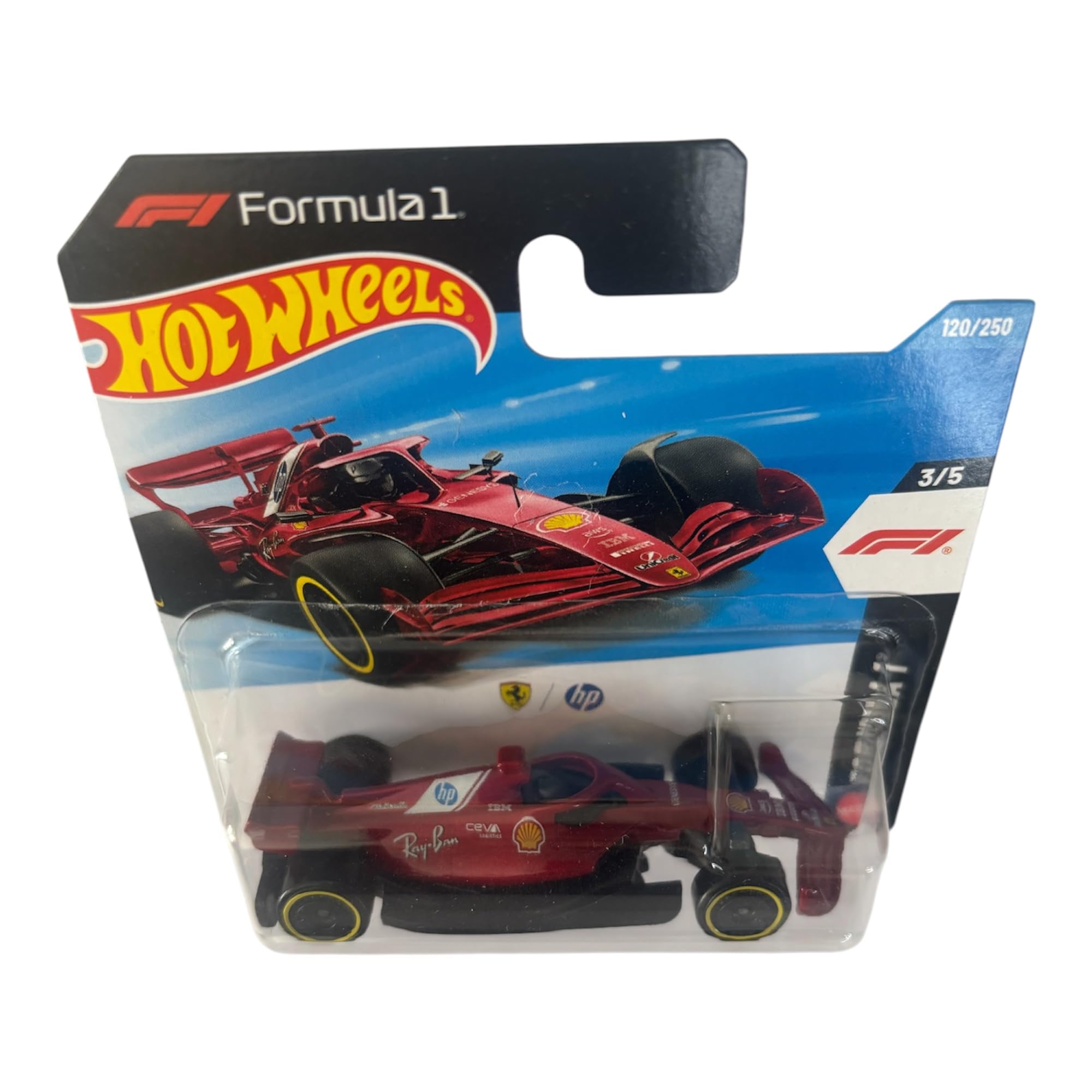 Amazon.com: Hot Wheels Scuderia Ferrari HP [Red] Formula 1 3/5
