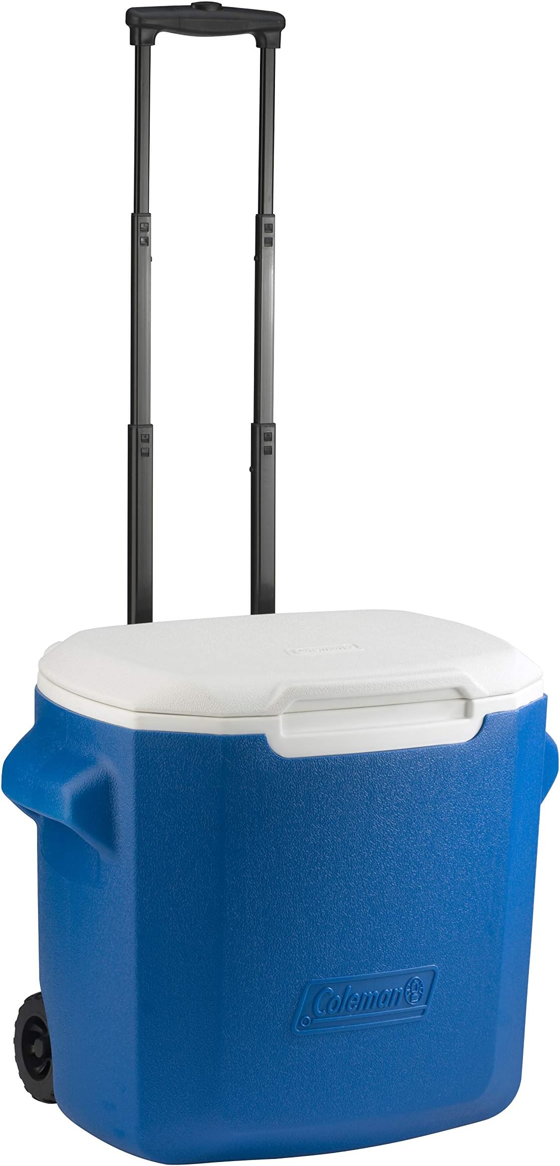 Passive Cool Box 16 QT/28QT Performance Wheeled Cooler, Thermal Box 15/26 L Capacity, Mobile Ice Box with Wheels