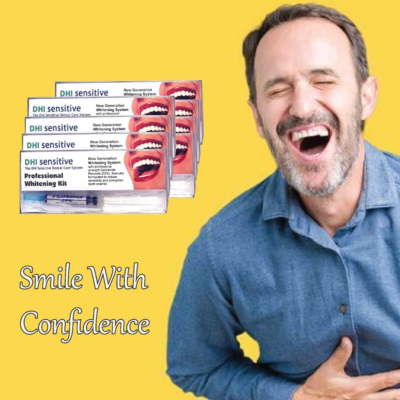 Professional At-Home Teeth Whitening Kit – 2 Pack | Fast & Effective Teeth Whitener | Enamel Safe & Sensitivity-Free | Removes Coffee, Wine, Tobacco Stains | No LED Light Needed | Long-Lasting Results