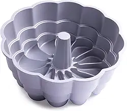 FORMA DECORADA DE BOLO ANTIADERENTE 240X100MM HERCULES UC135-01 EM ALUMINIO