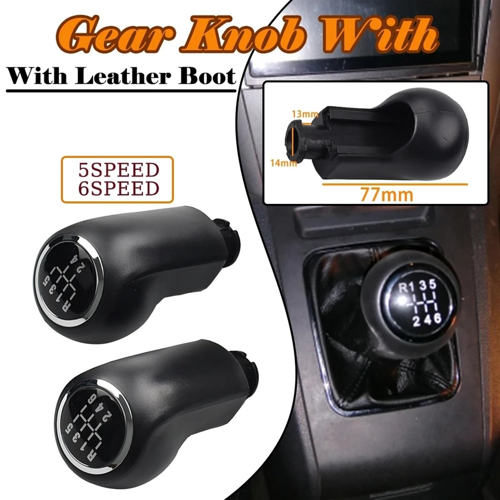 Manuel Pommeau Vitesse Pour OPEL Pour Zafira B 2005-2014 Pommeau