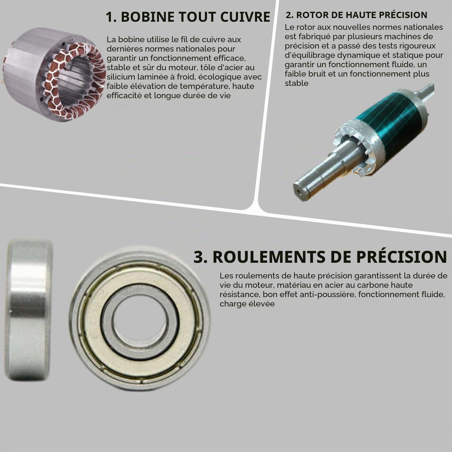 220V 100W Moteur Vibrant, Moteur de Vibration Monophasé, Petit Moteurs Vibrateur avec Régulateur de Vitesse en Continu de 0 à 3000 tr/min, pour l'exploitation Minière Métallurgie Charbon