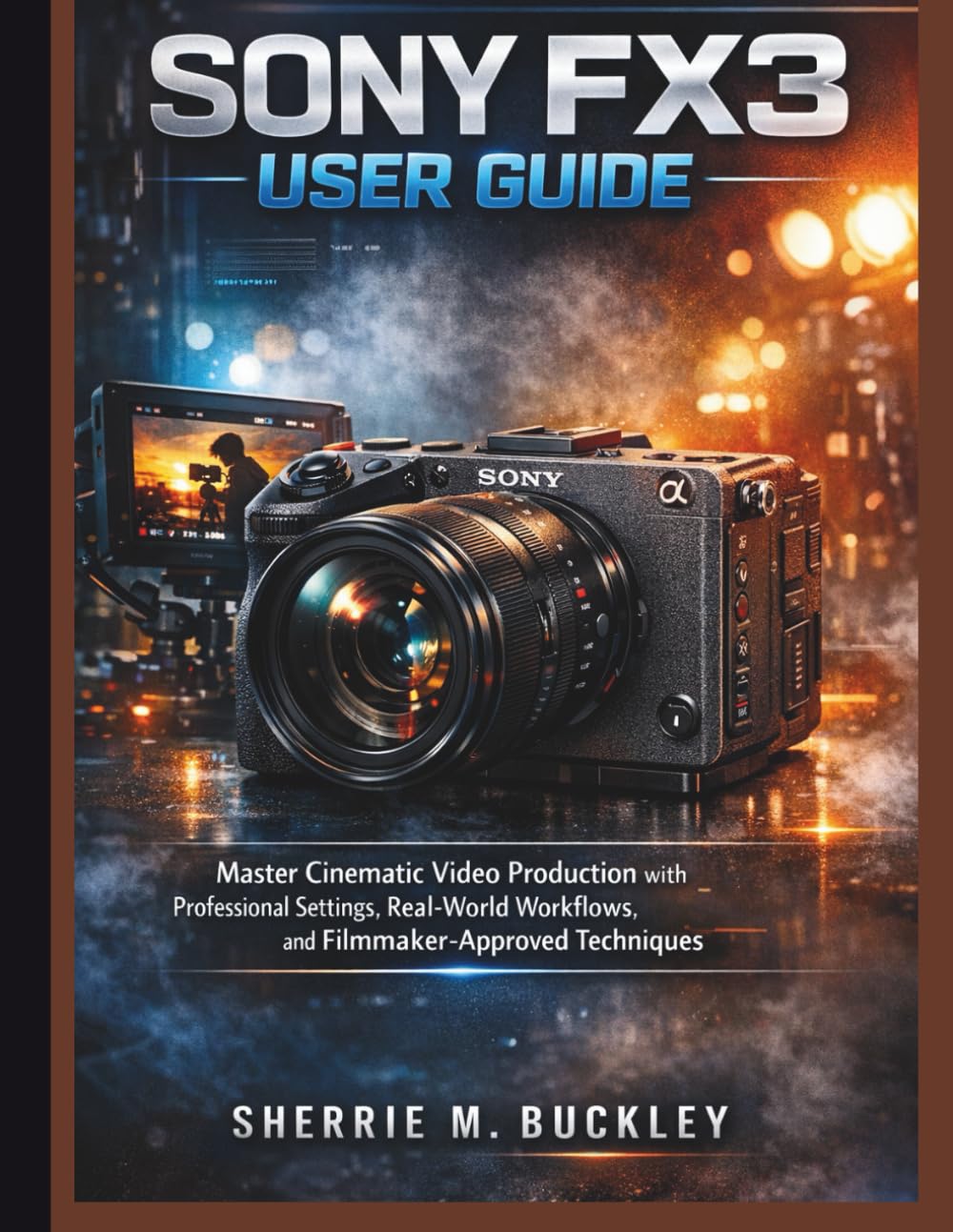SONY FX3 USER GUIDE: Master Cinematic Video Production with Professional Settings, Real- World Workflows, and Filmmaker- Approved Techniques