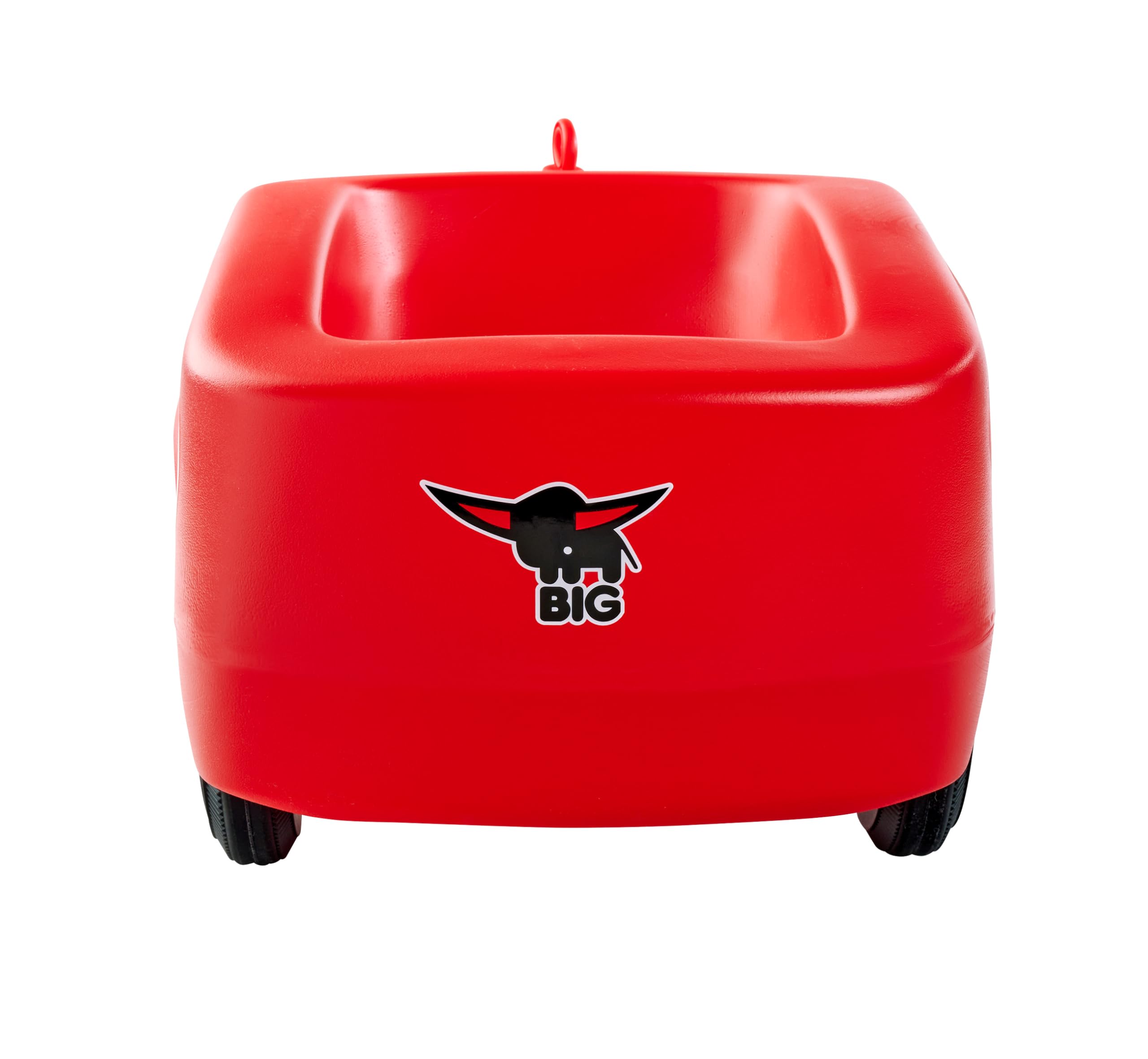 Big - Remorque Rouge - pour Porteur Enfant Bobby Car - Roues Silencieuses - 800001300