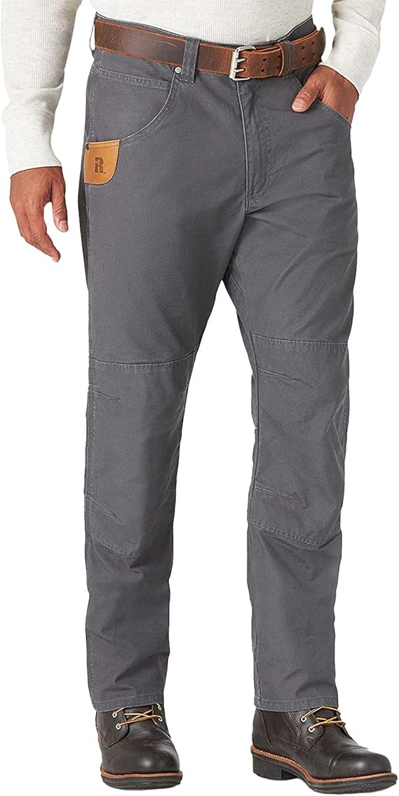 Wrangler Mens Stretch Work Wear Relaxed Straight Leg Utility Reinforced