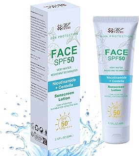 Protector solar facial SPF 50 PA +++, muy res...