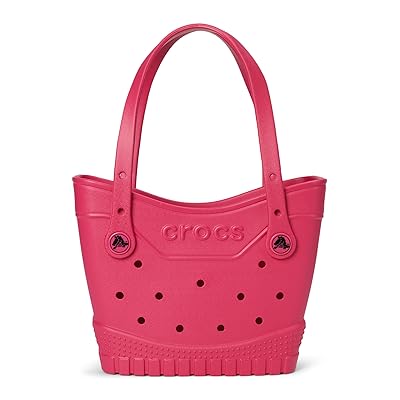 Crocs Small Tote Tote Handbags Berry, Synthetic/Textile