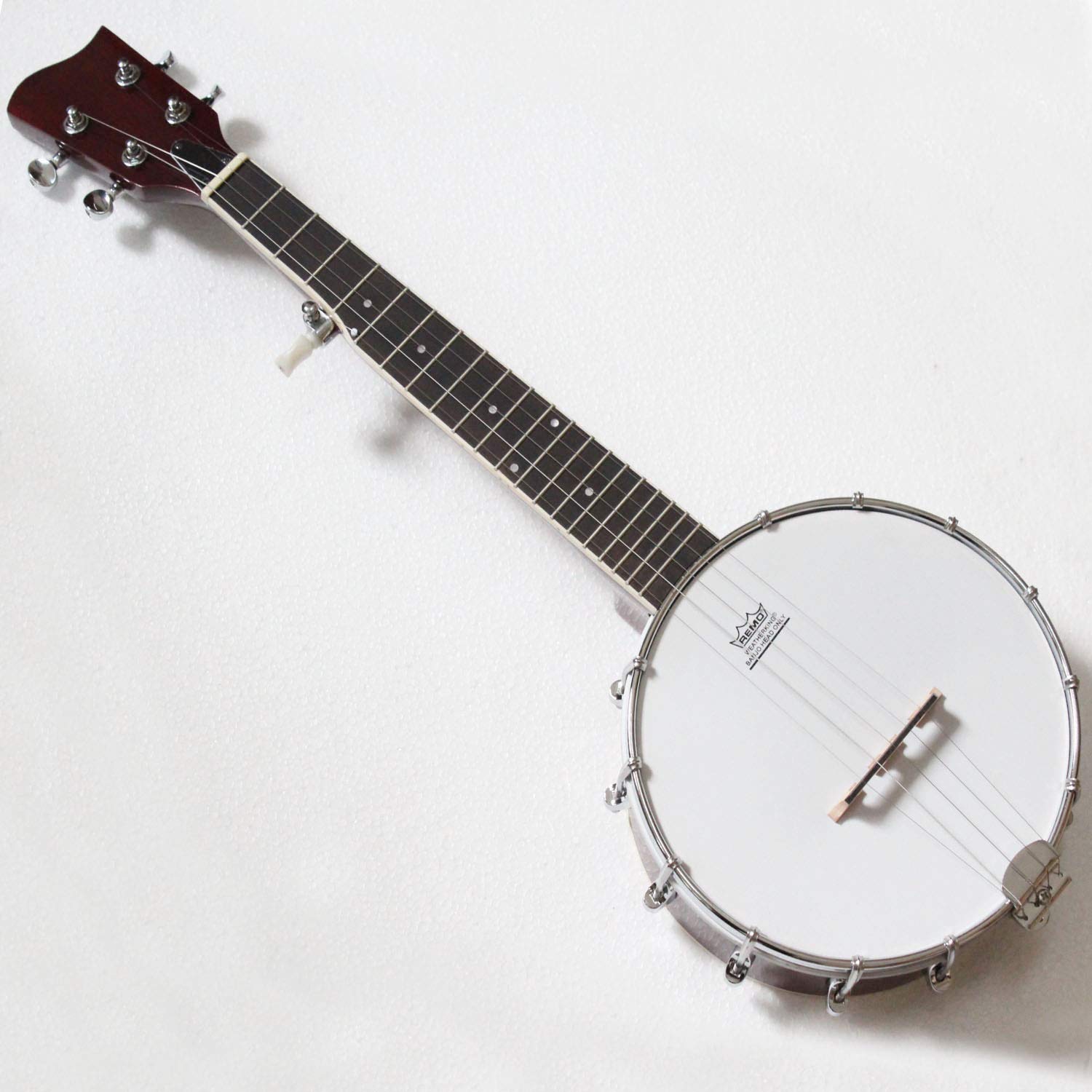 Banjo ukulélé 5 cordes 66 cm avec contreplaqué sapele