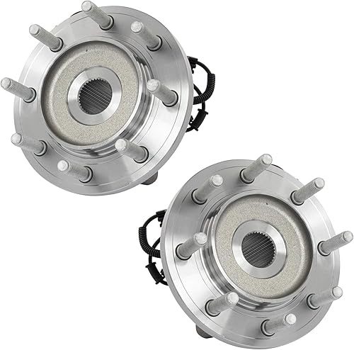 Vista 317 de TRQ Juego de 2 rodamientos y bujes de rueda trasera izquierda y derecha compatible con Ford Expedition 2007-2010 Lincoln Navigator 2007-2010