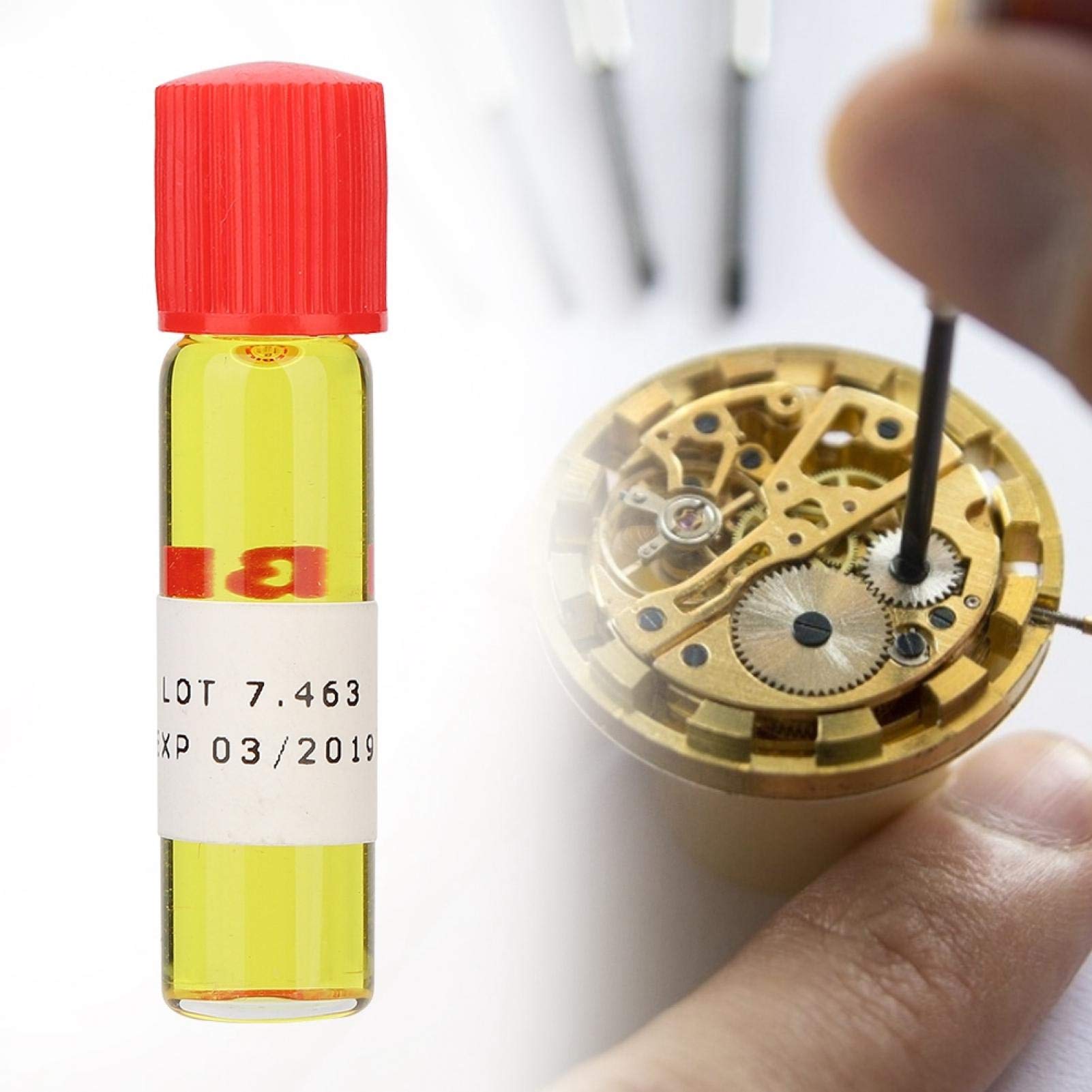 Watch Repair Oil, Synthetic Oil For Lubricating Wrist Watches, Watch Repair Tool for Watch Repairers & Watchmakers,Watches Repair Watchmaking Supplies