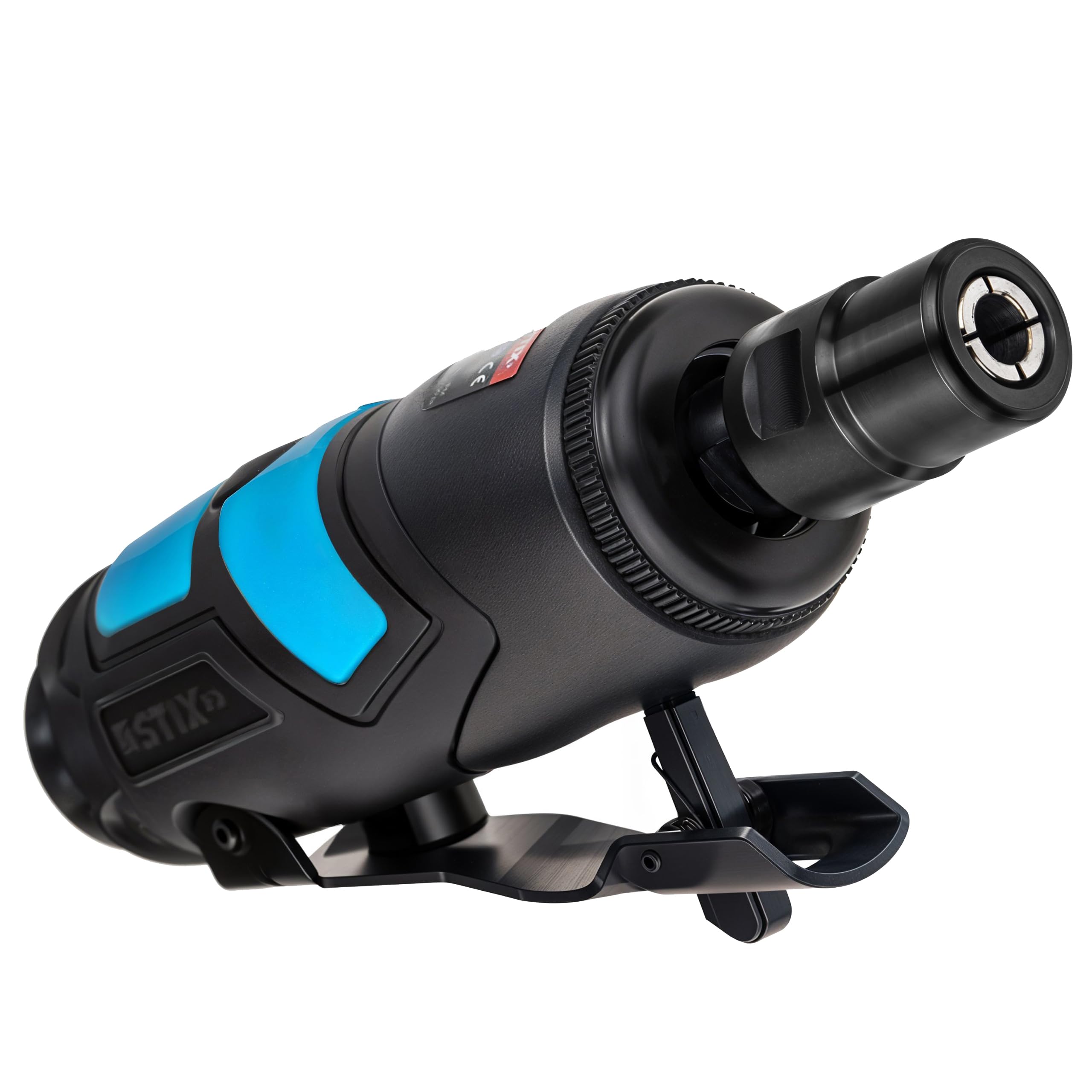Persluchtschuurmachine, haakse slijper set - mini perslucht slijper met 6 mm & 3 mm spantang en 20 2 inch snelwisselschijvenset, polijstmachine klein, 90 graden schuin voor het slijpen