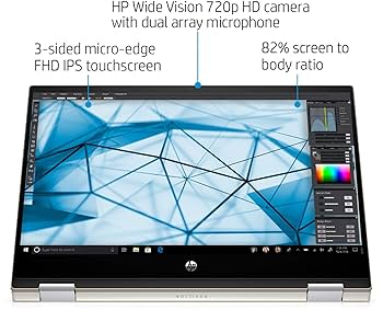 ☆美品☆HP Pavilion x360 Corei5-1135G7 8GB HP Pavilion x360 Convertible 14-inch Laptop, 11th Generation