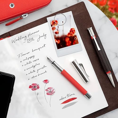 Miniatura 10 de Graf von Faber-Castell Guilloche 145218 Twist Bolígrafo Verde Oliva