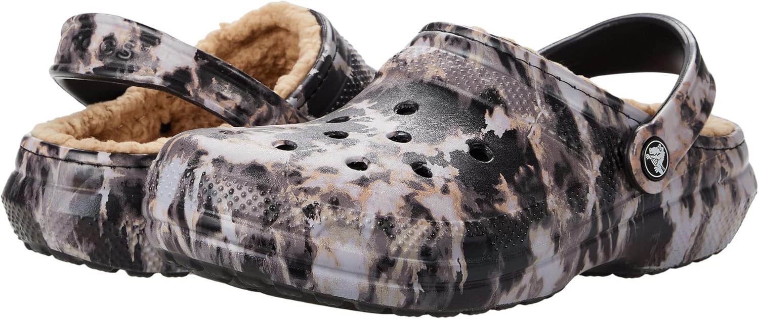 Crocs Unisex Adult Classic Lined Tie-Dye Clogs - Image 2