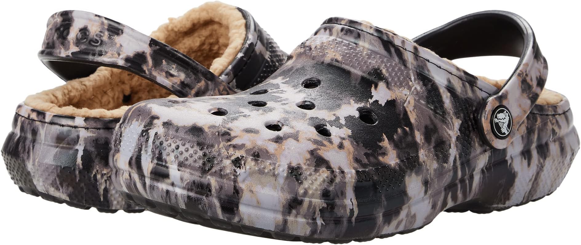 Crocs Unisex Classic Lined Tie-dye ClogClogs