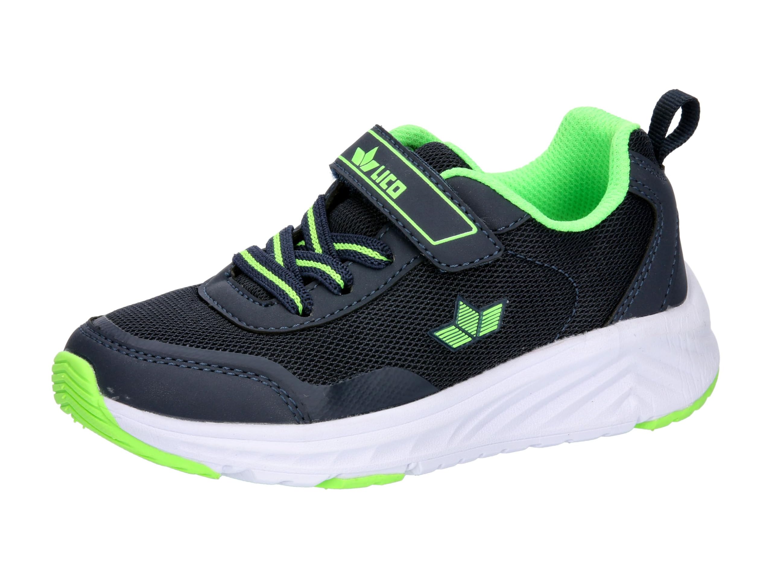 Lico VS Sneaker, Marine/Lemon, 11 UK Child