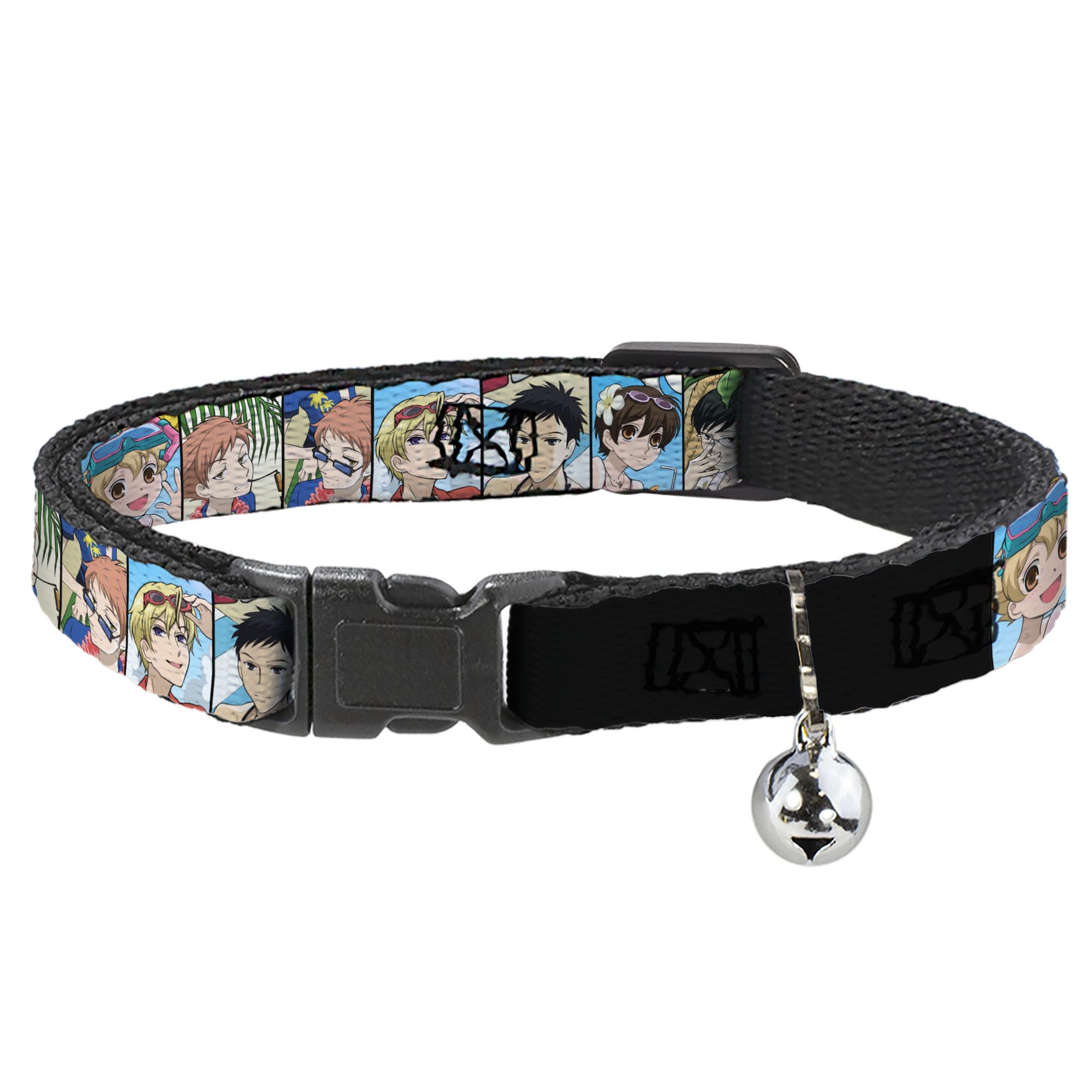 Collier pour Chat Ouran Host Club Crunchyroll ajustable : confort sans irritation avec clochette