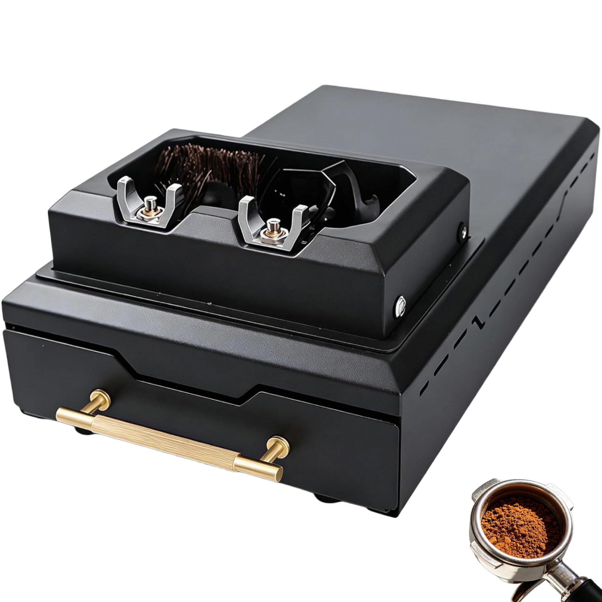 REWECI 58mm Portafilter Cleaning Machine Electric Espresso Cleaner