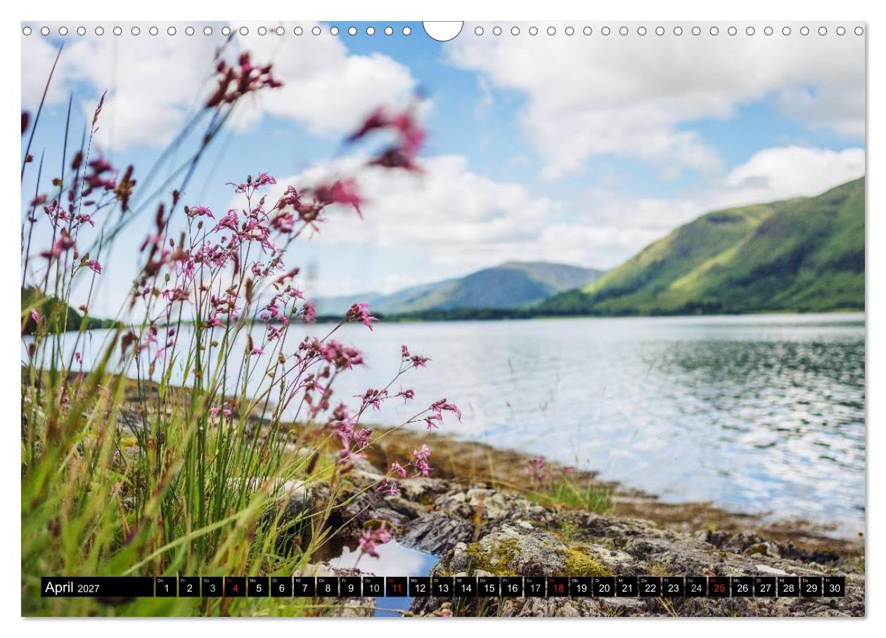 CALVENDO - Schottland, Atemberaubender Norden (Wandkalender 2027 DIN A3 quer), Monatskalender: Überwältigende Landschaftsaufnahmen aus Schottlands hohem Norden