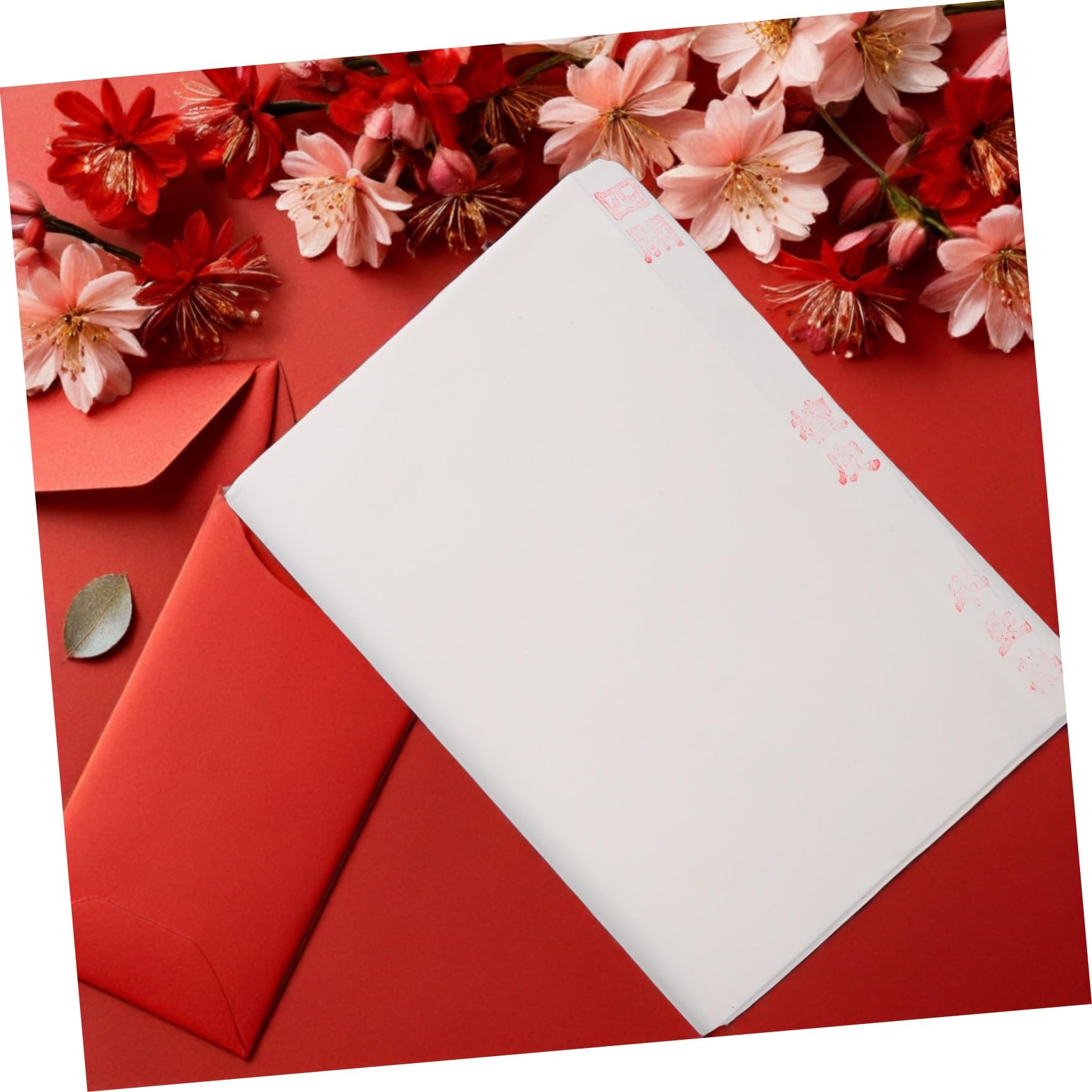 Operitacx Papier Xuan Blanc pour Calligraphie à Pinceau, 100 Feuilles Résistantes la Déchirure Jaunissement, pour Cours de Calligraphie et Peinture Sumi