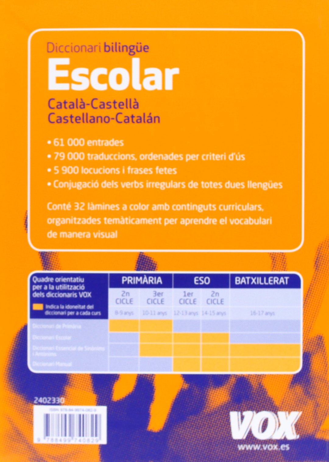 Diccionari Escolar Català-Castellà / Castellano-Catalán (Vox - Lengua Catalana - Diccionarios Escolares)