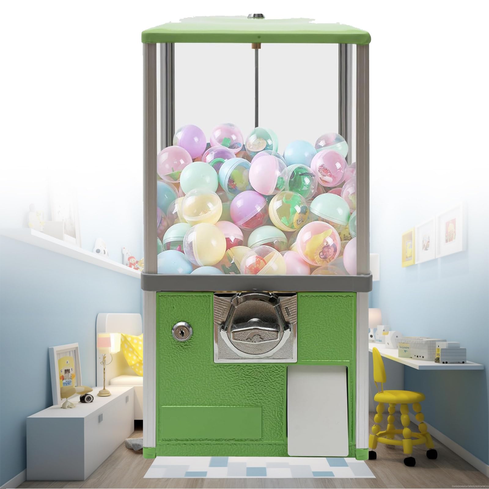ガムボールマシン【20円売】自動販売機　自販機　ガチャガチャ　ロッテ　店舗用品 Amazon.co.jp: スーパーマーケット用ガムボール自動販売機、景品機