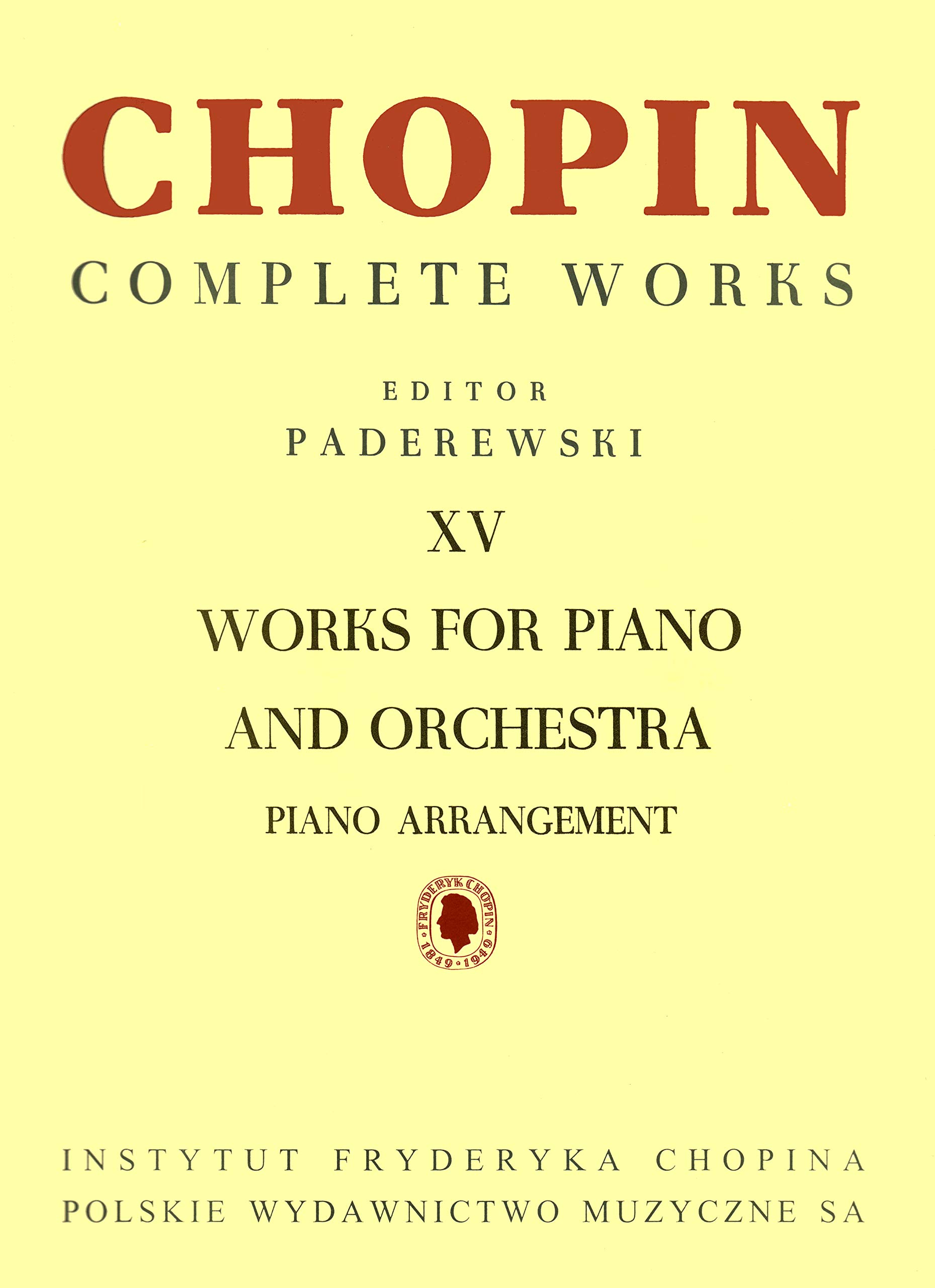 Amazon.co.jp: Chopin Complete Works XV Works for piano and