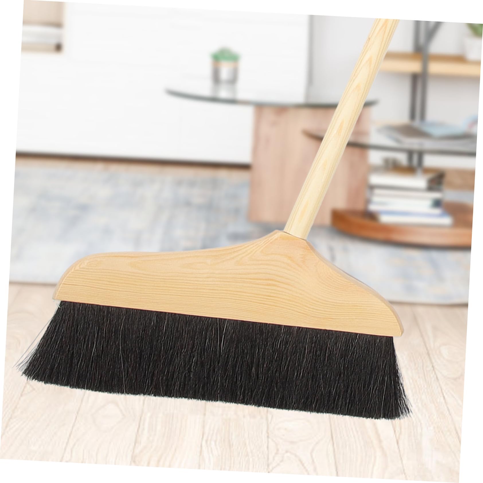 Magnolia Brush 3524LH 24-Inch Brown Plastic and Silver Flagged Tip Floor Brush