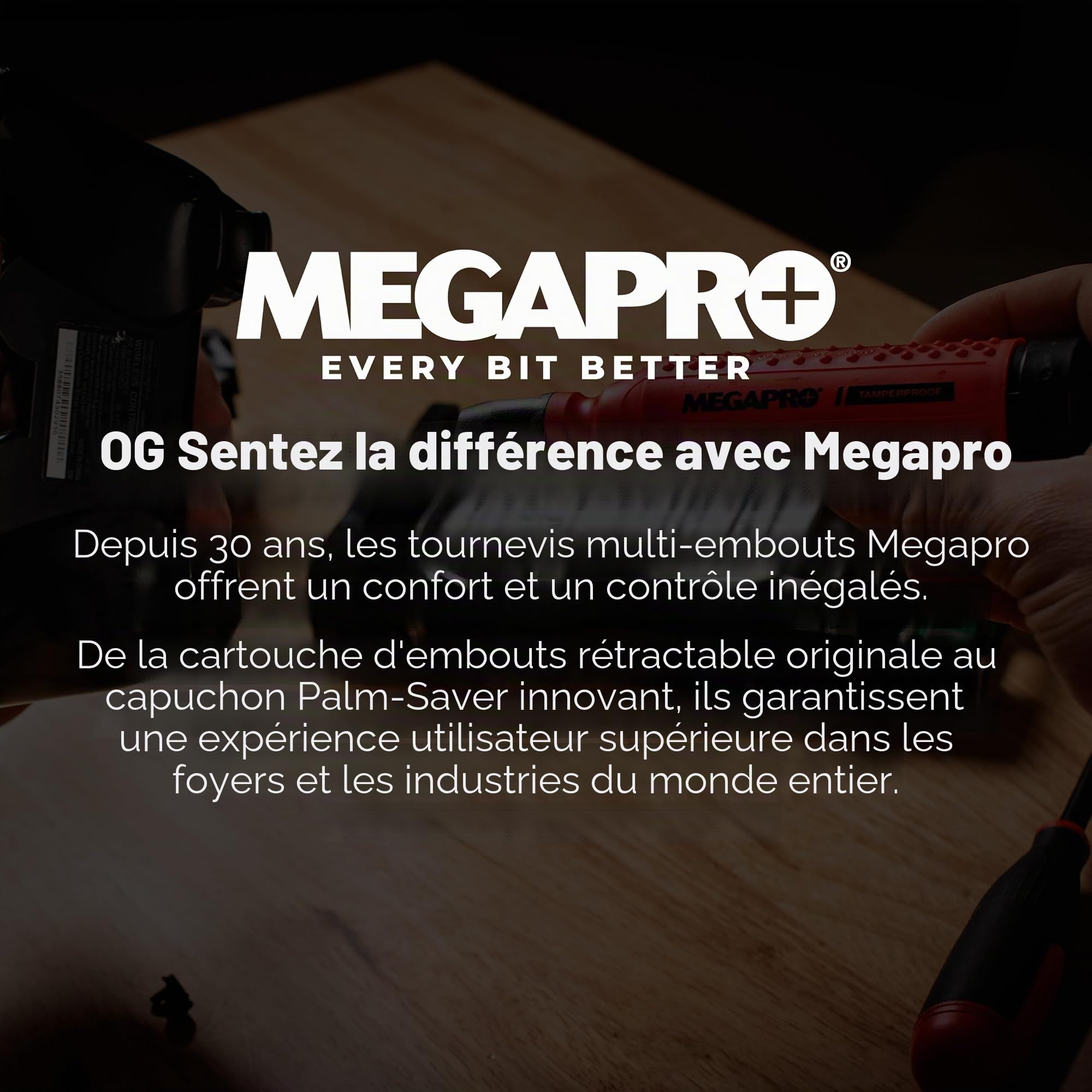 Megapro Jeu de tournevis de précision multi-embouts 24 en 1, avec tige hexagonale pour Phillips, Pentalobe, plat, Torx, clé avec cartouche rétractable, pour l’électronique