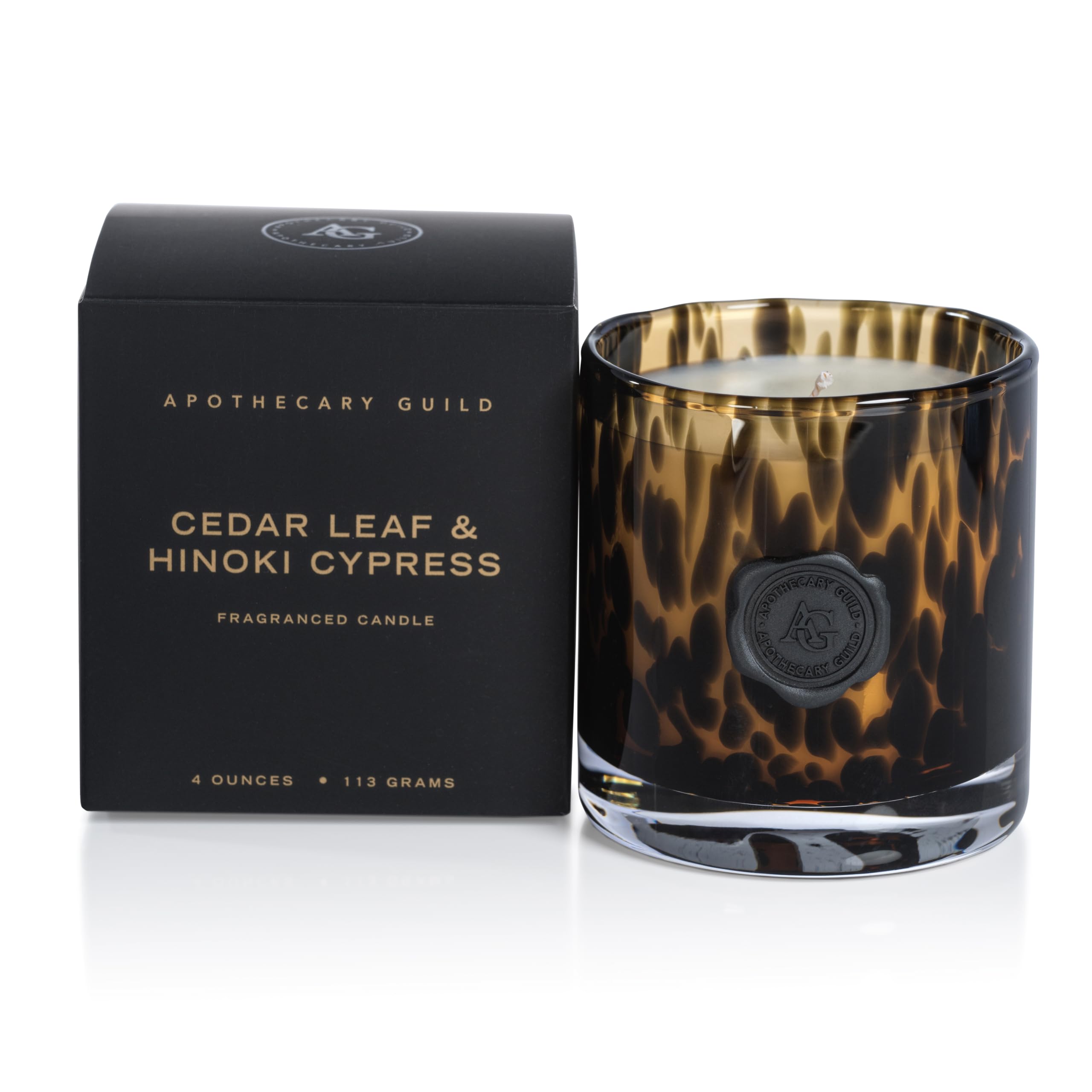Amazon.com: Zodax Apothecary Guild Scented Opal Glass Jar Candle