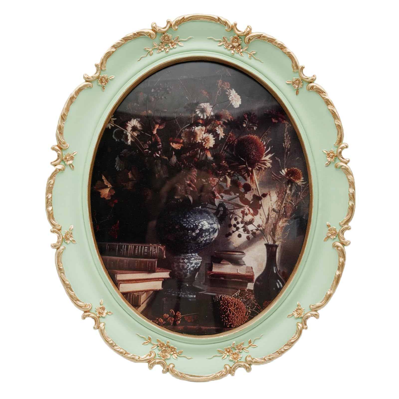 EvruCexul Soft Green Oval Frame 8x10
