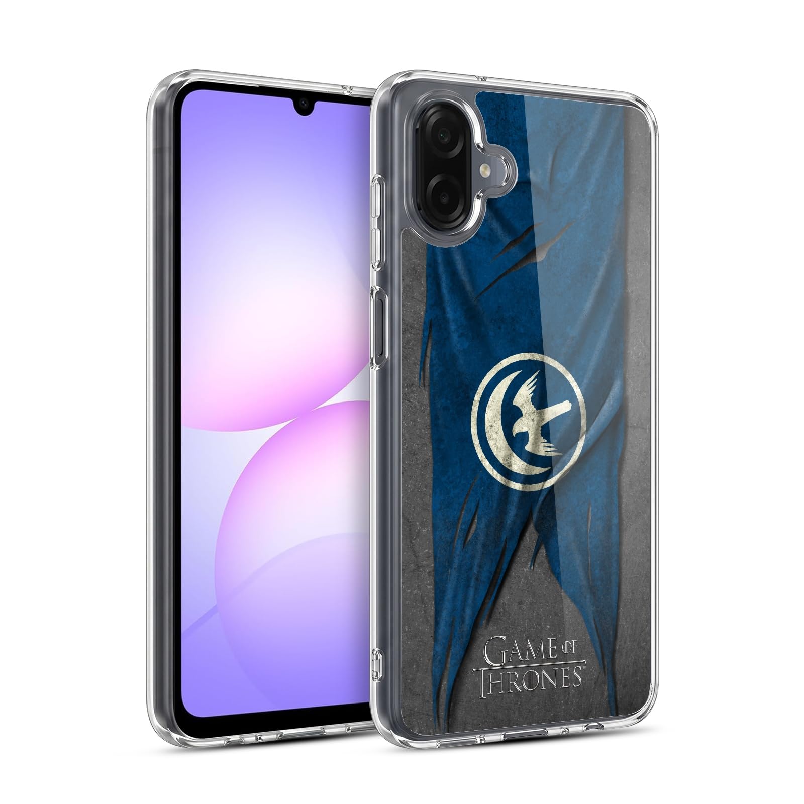 Head Case Designs Offizielle HBO Game of Thrones Arryn Sigil Flags Gel Handyhülle Hülle [Militärischer Schutzgrad] Kompatibel mit Samsung Galaxy A07 4G