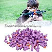 Vista 3 de 100 piezas de repuesto, espuma de repuesto de juguete de dardos suaves de EVA para varios juguetes