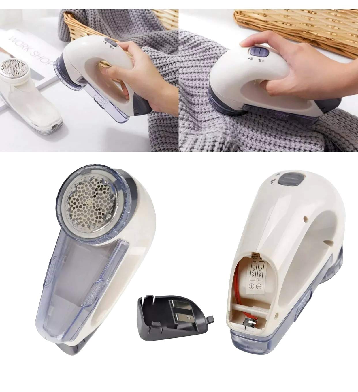 Best gifts NEW LARGE CLOTHES BOBBLE FLUFF LINT REMOVER SHAVER FUZZ OFF FABRIC JUMPER