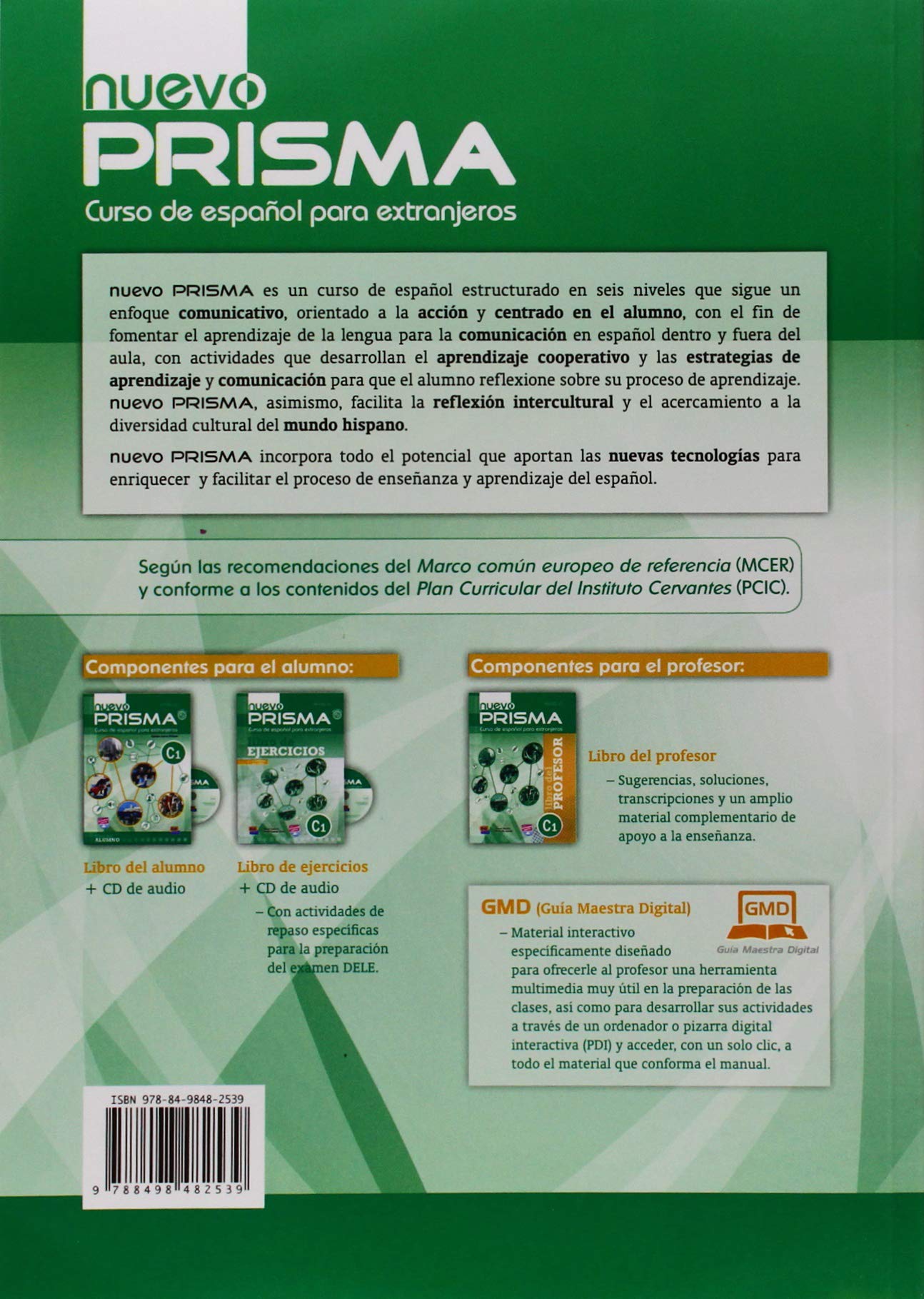 Nuevo prisma. C1. Libro del alumno. Per le Scuole superiori. Con CD Audio: Libro del alumno nivel C1: 0000