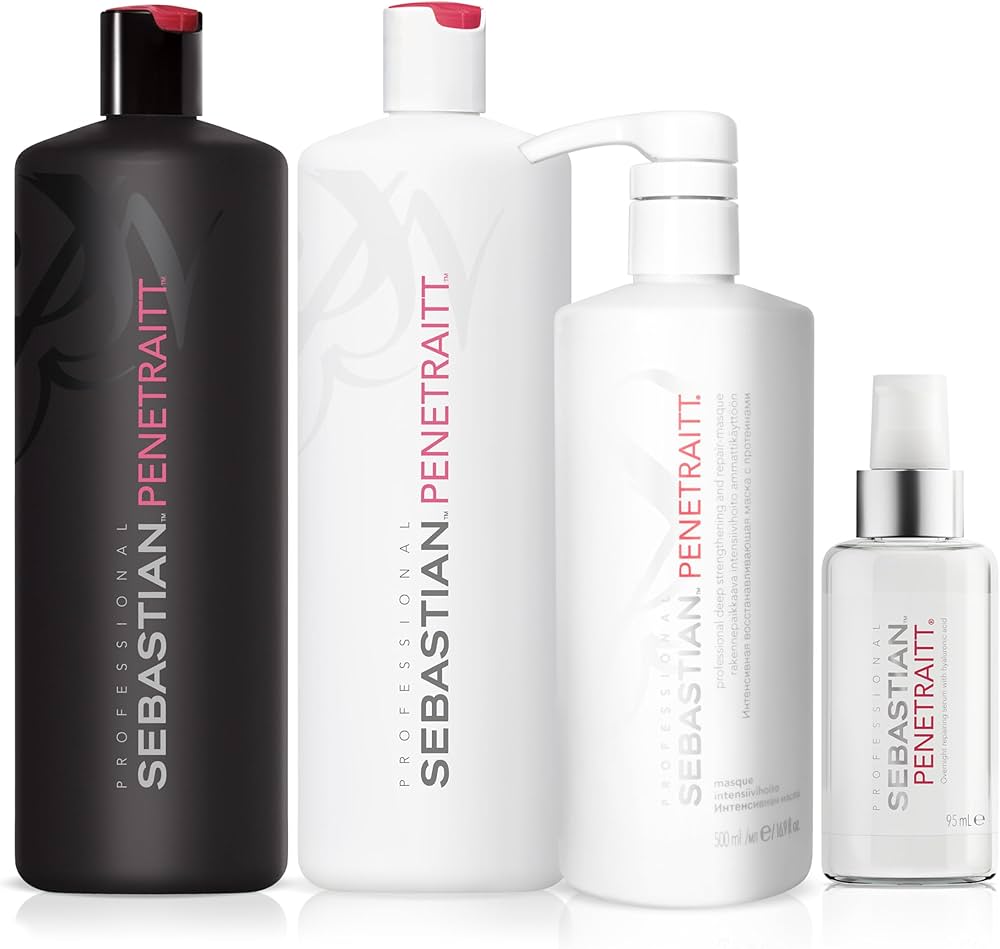 Amazon.com: Sebastian Penetraitt Shampoo + Conditioner, 33.8 fl oz Amazon.com: Sebastian Penetraitt Shampoo + Conditioner, 33.8 fl oz